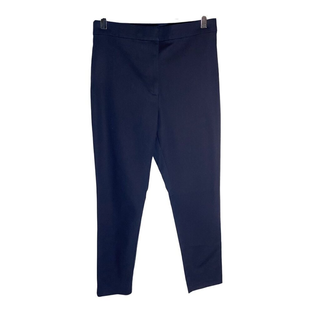 Babaton High Rise Straight Leg Blue Trouser Pants-sz 10